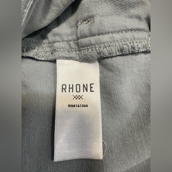 Rhone Mens Everyday Five Pocket Pants Gray Size 40X32 Golf Classic Straight Leg - Picture 5 of 12